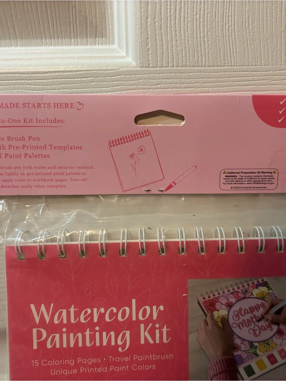 'Happy Mother's Day' Watercolor Painting Kit